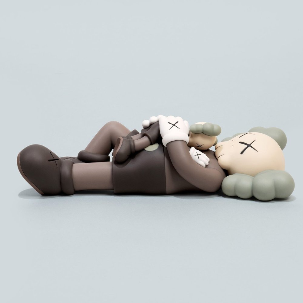 Holiday Singapore Brown sculpture by Kaws - Dope! Gallery