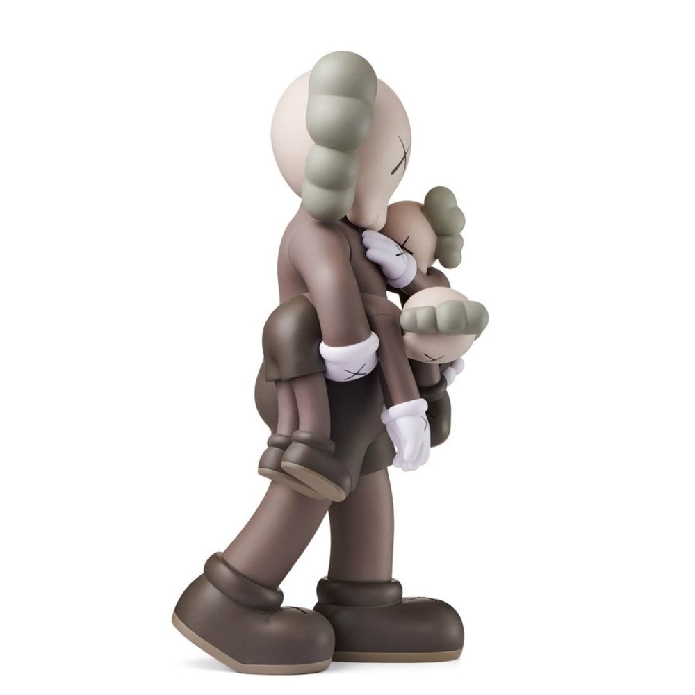 Clean Slate brown figure by Kaws from 2018 - Dope! Gallery 
