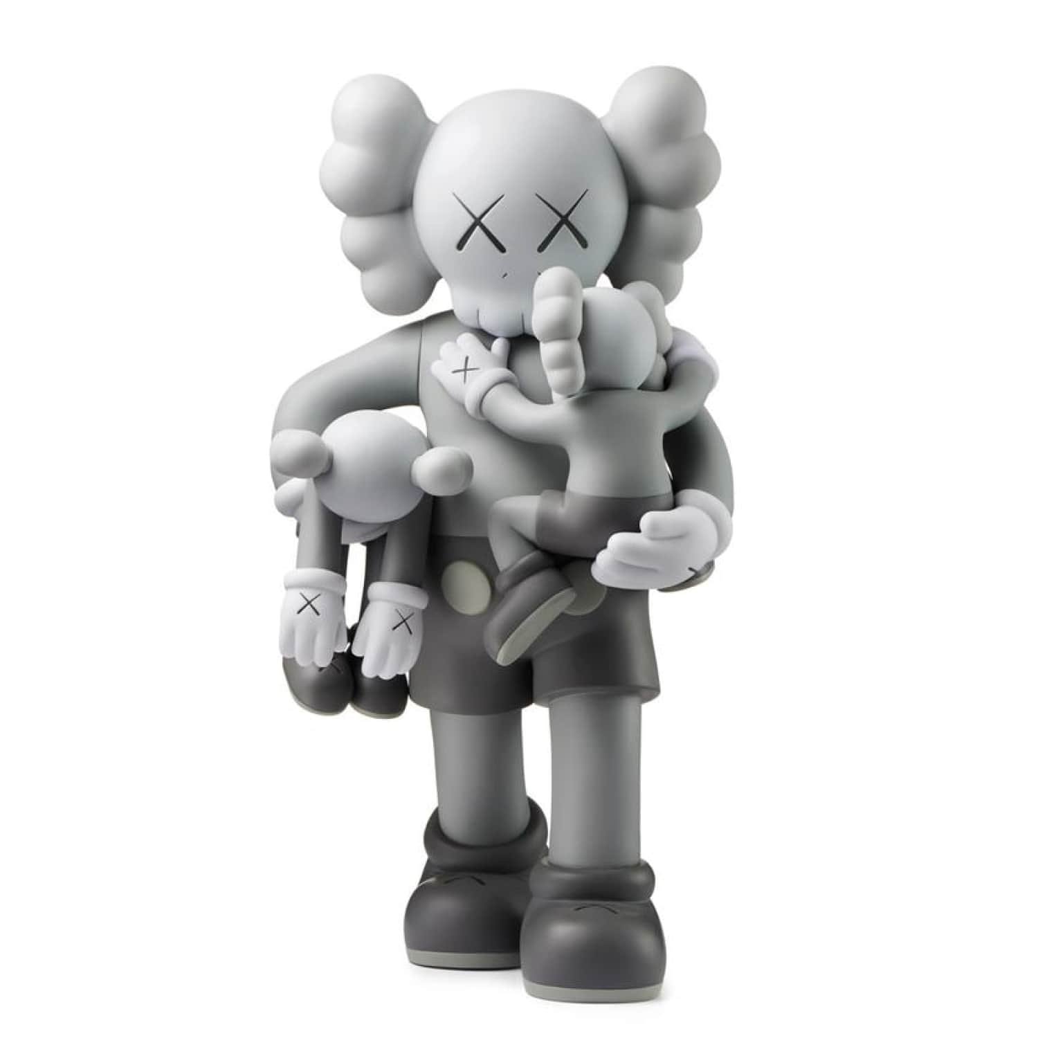 Clean Slate gray figure by Kaws from 2018 - Dope! Gallery