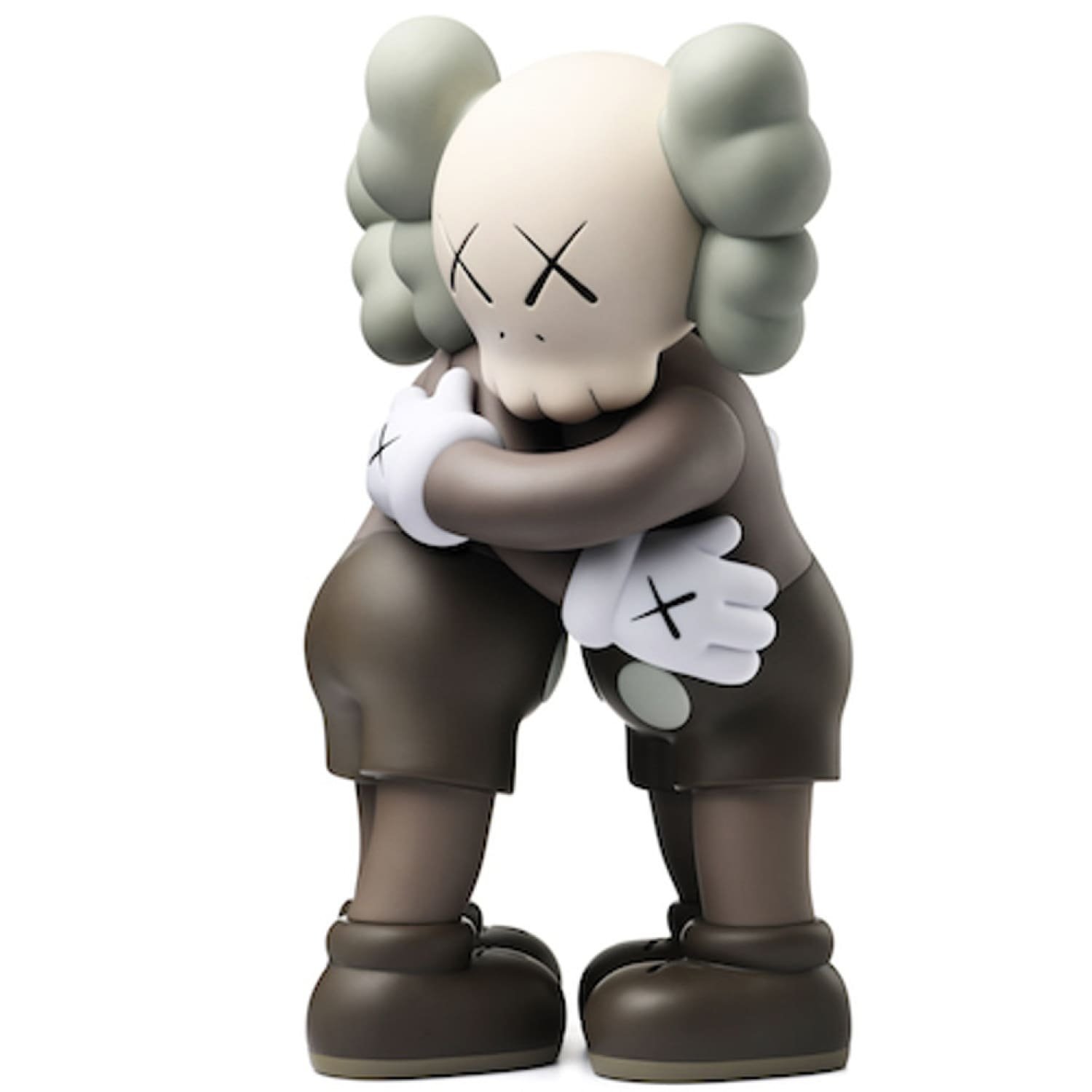 Together brown vinyl figure by Kaws from 2018 - Dope! Gallery