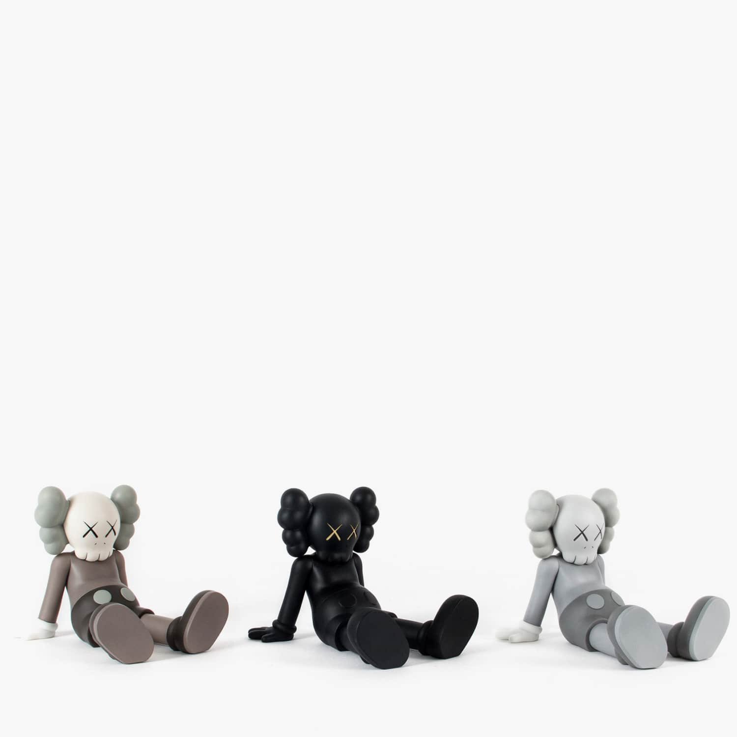 新品未使用 Kaws Holiday Taipei Brown 茶 フィギュア