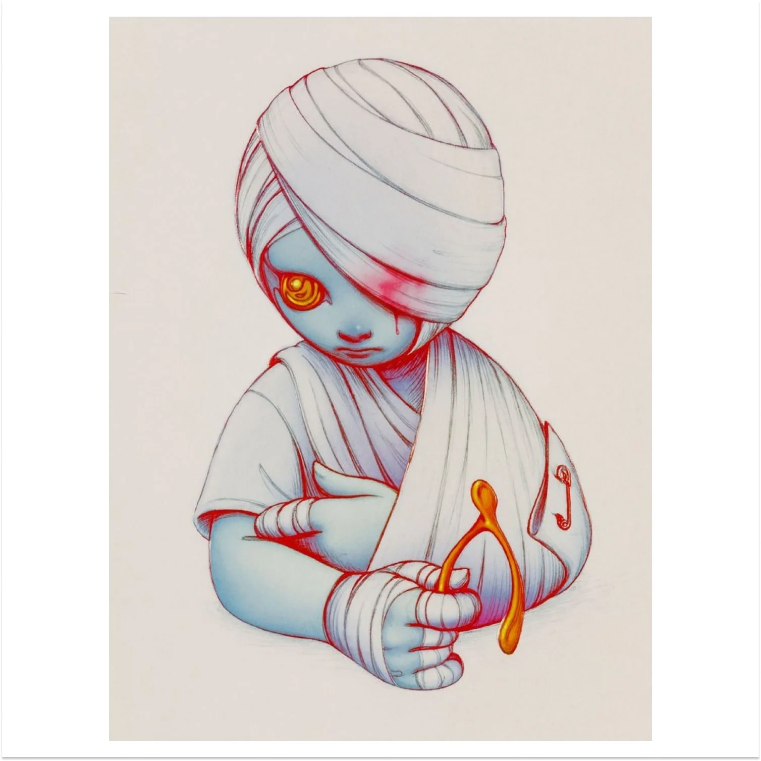 Slingshot Requiem limited edition print by James Jean Dope! Gallery