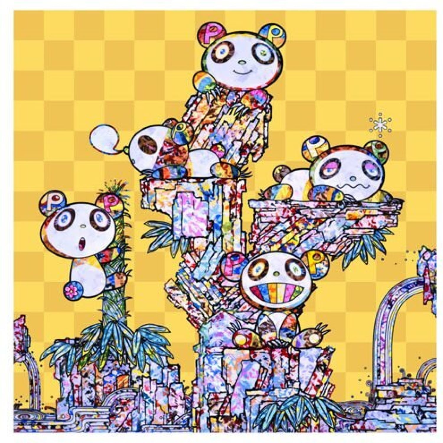 Takashi Murakami - Sakura and Panda for Sale