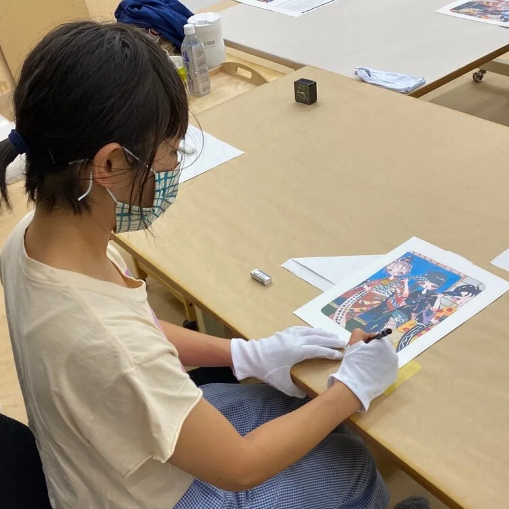 Artwork “Future daily morning routine” from Aya Takano - Dope! Gallery