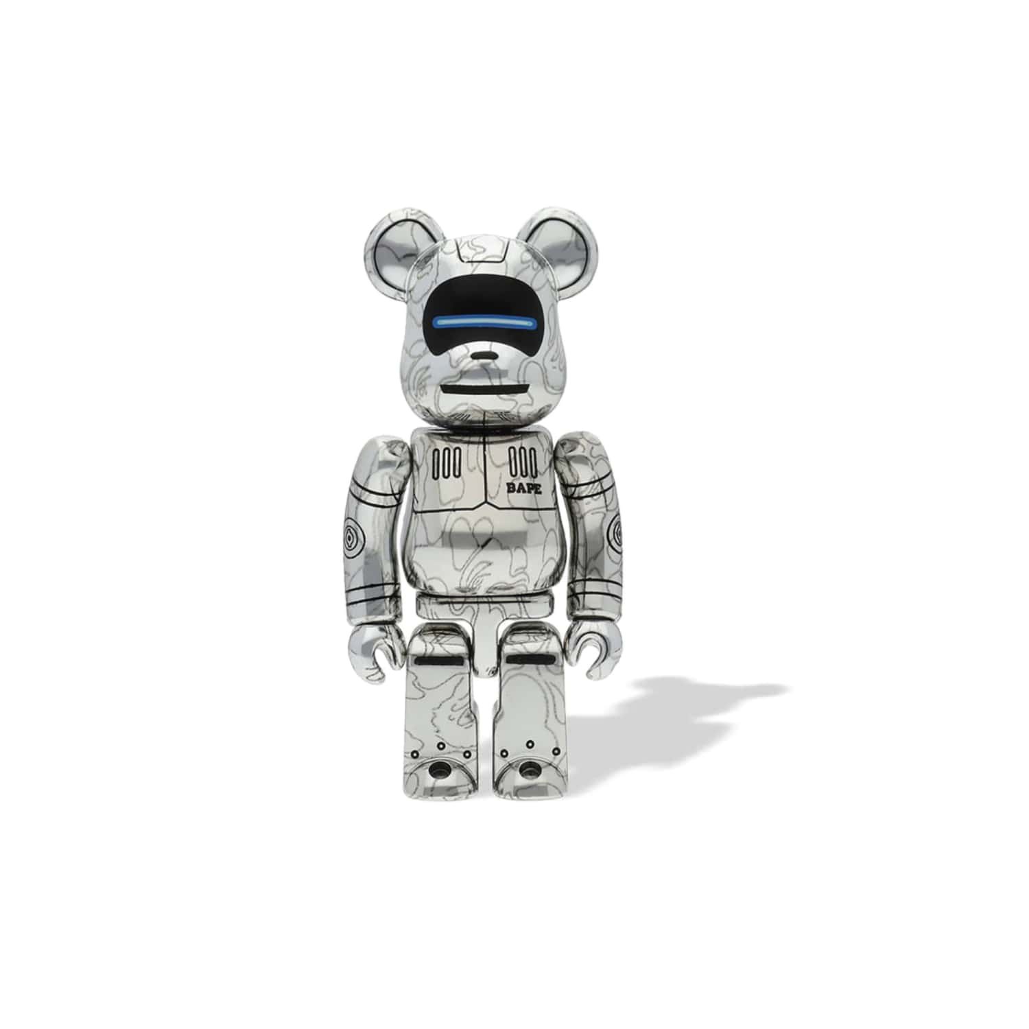 BE@RBRICK SORAYAMA X BABY MILO 400% シルバー | mezcla.in