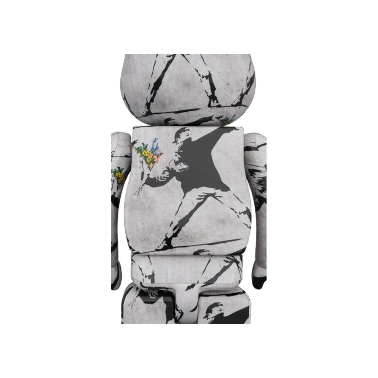 Banksy Flower Bomber” from Be@rbrick - Dope! Gallery