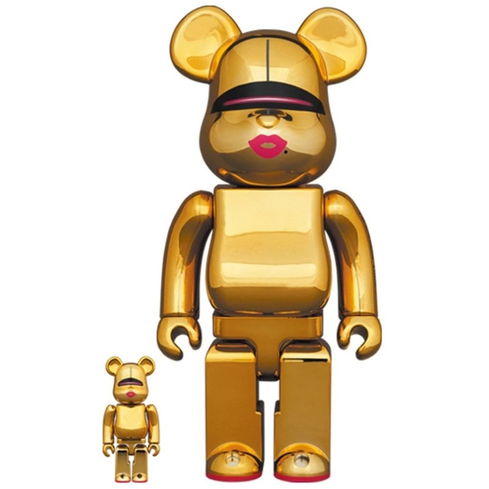 bearbrick-sorayama-x-2g-gold-