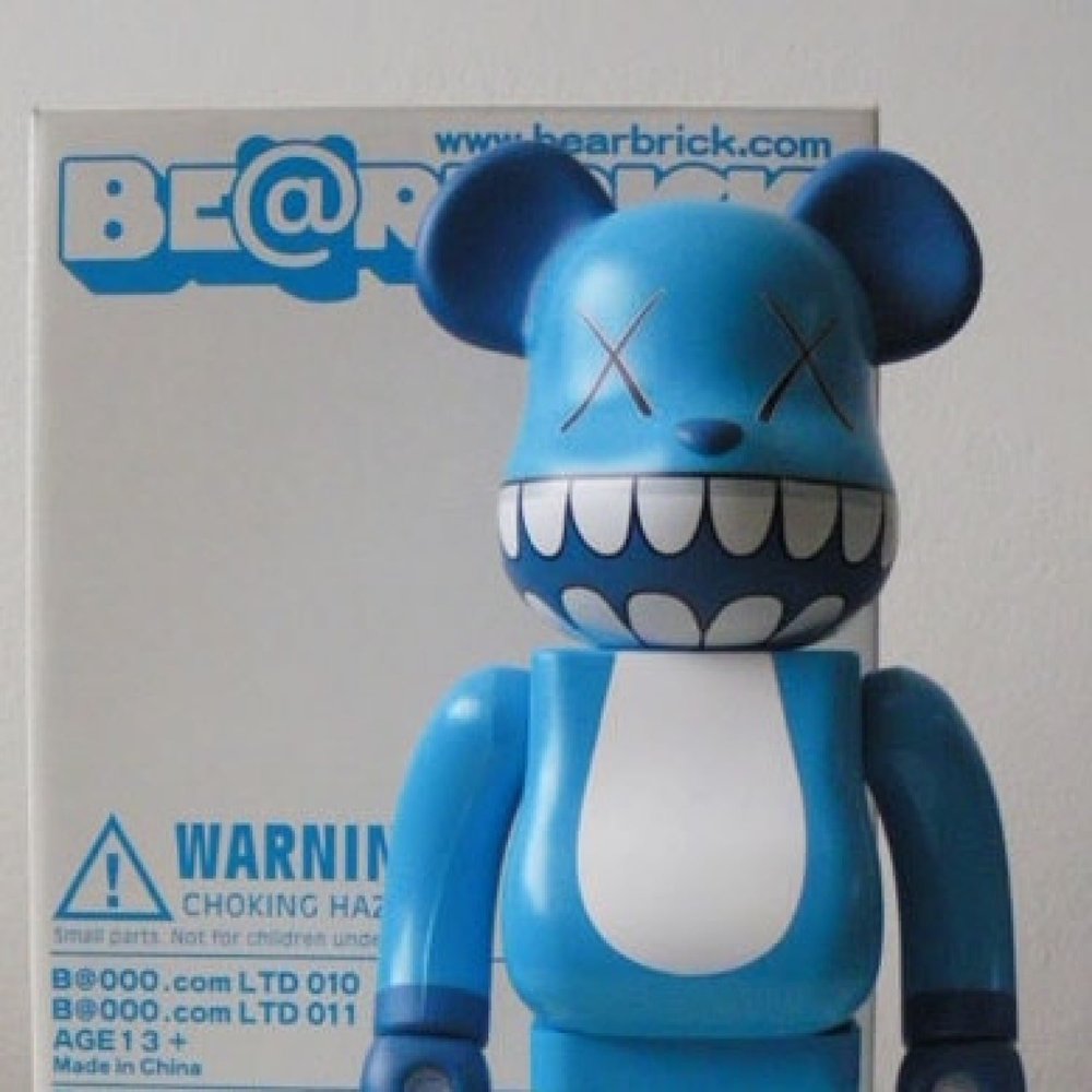 Kaws Chompers” from Be@rbrick - Dope! Gallery