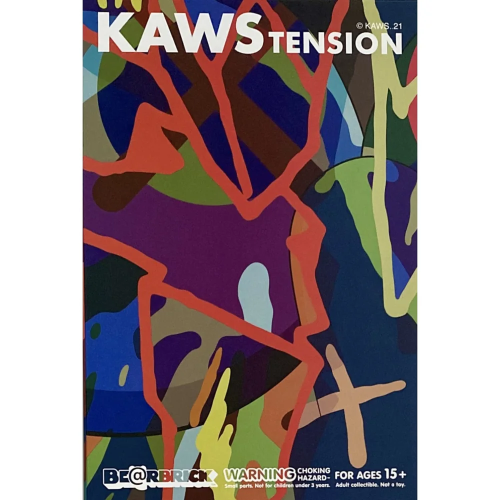 Sculpture “Kaws Tension 400% + 100%” from Be@rbrick - Dope! Gallery 