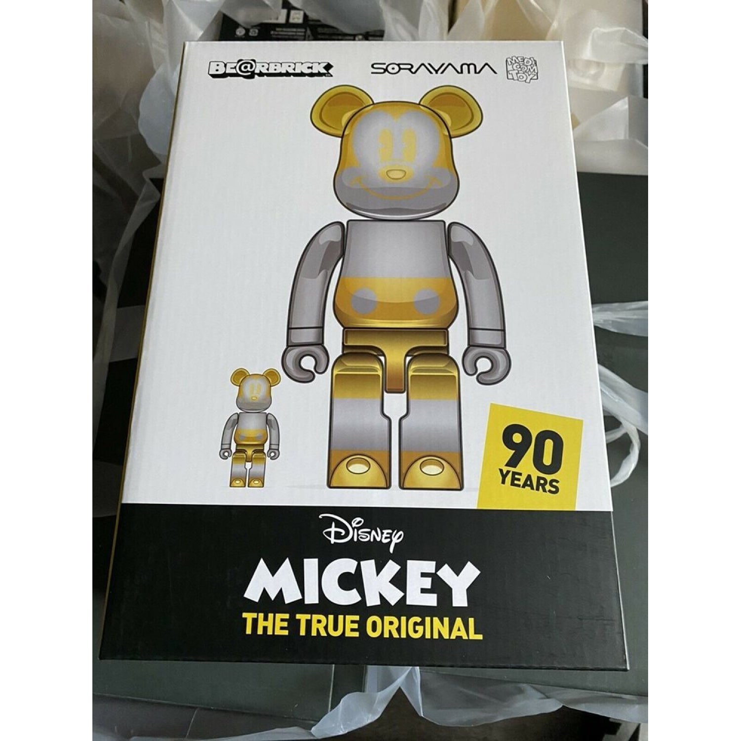 Sorayama Mickey 90 years” from Be@rbrick - Dope! Gallery
