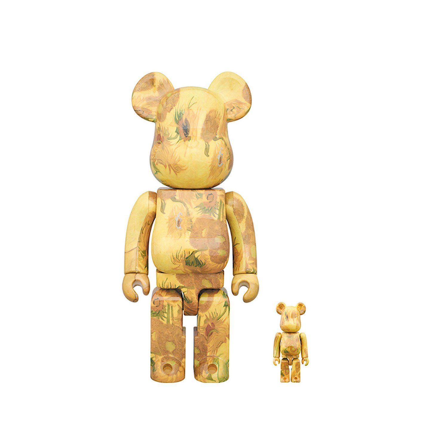 Be@rbrick VAN GOGH SUNFLOWER 400% + 100%