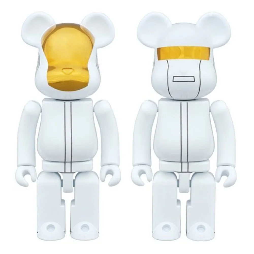 Daft Punk White Suits 2 Pack 400%” from Be@rbrick - Dope! Gallery