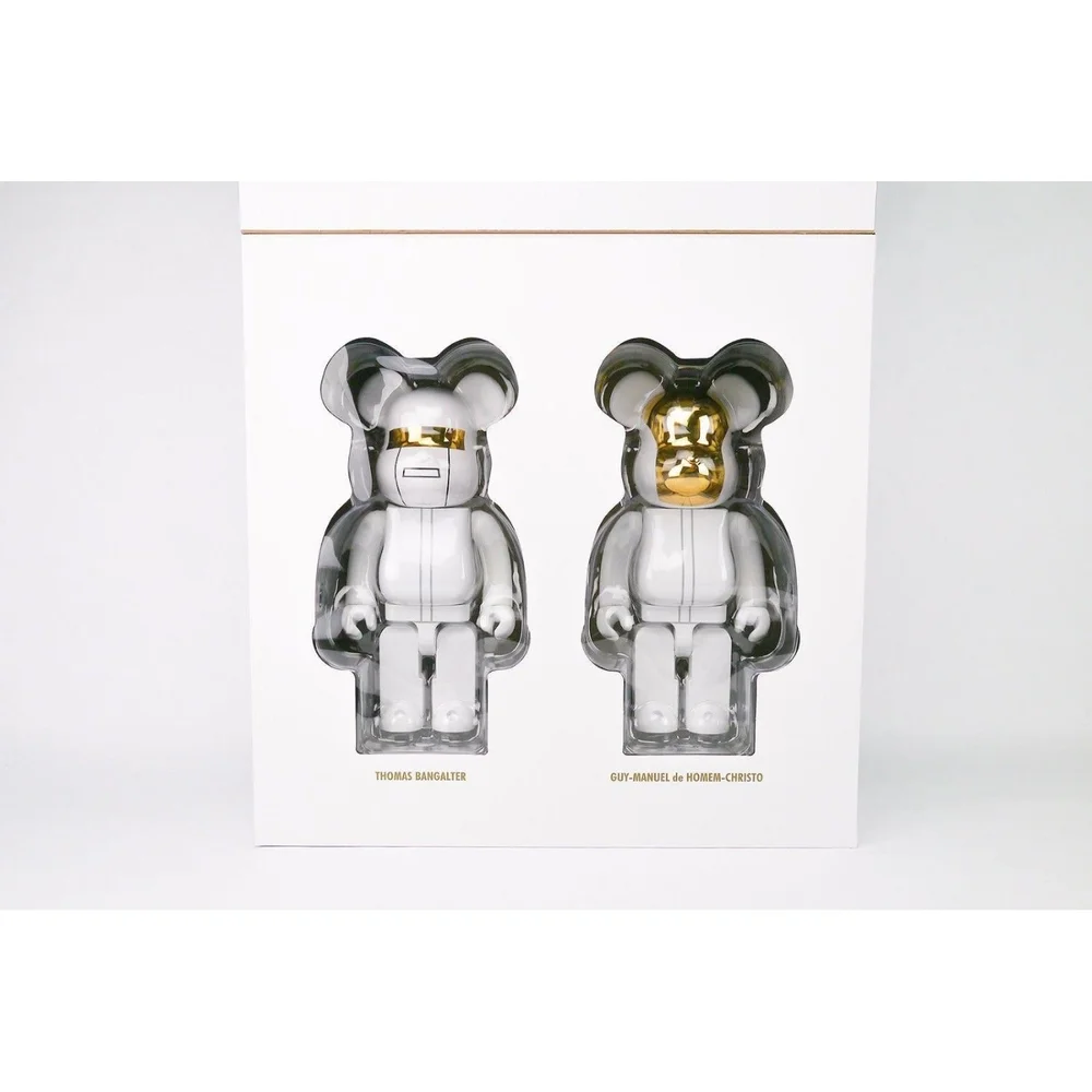 Daft Punk White Suits 2 Pack 400%” from Be@rbrick - Dope! Gallery