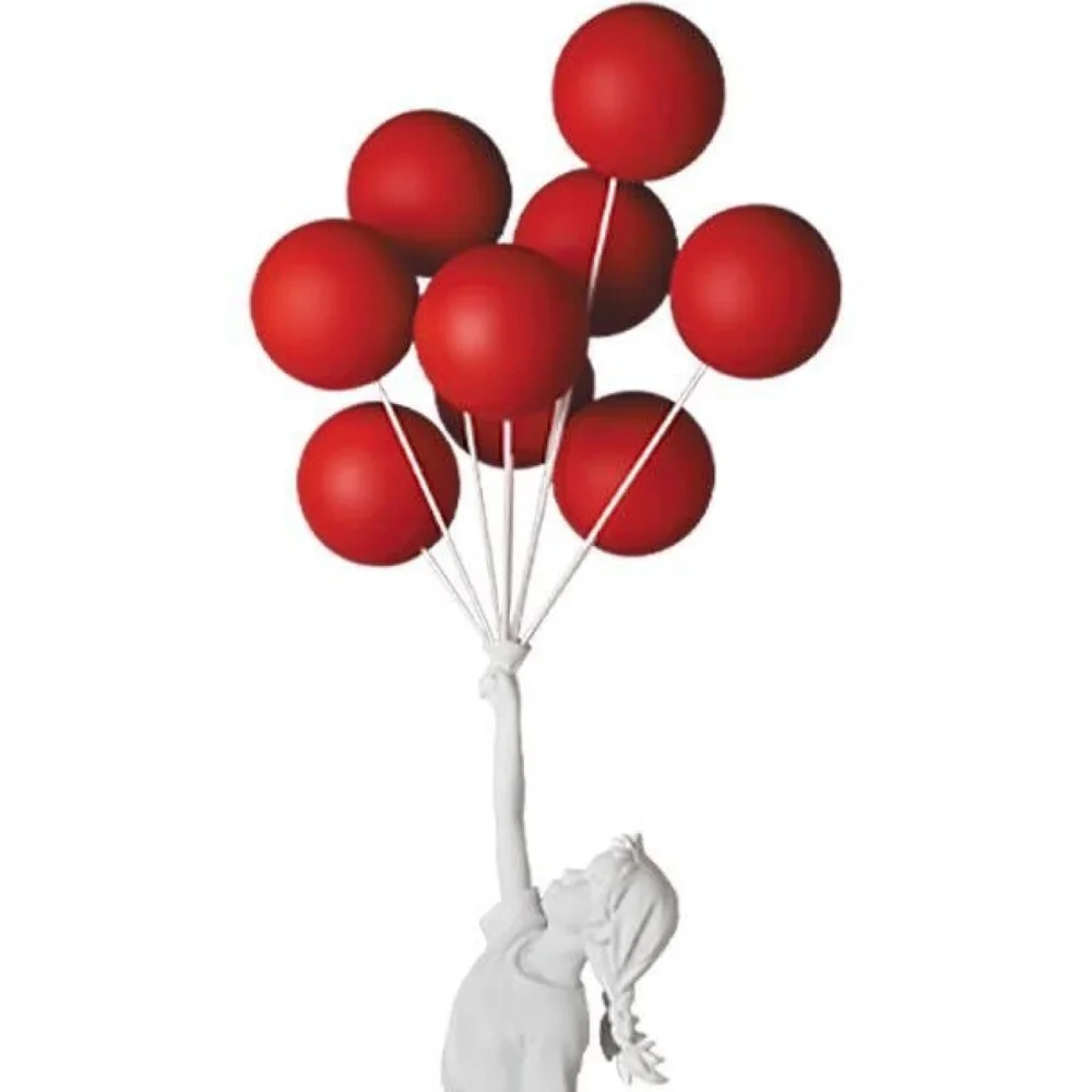 Flying balloons girl” from Banksy - Dope! Gallery 