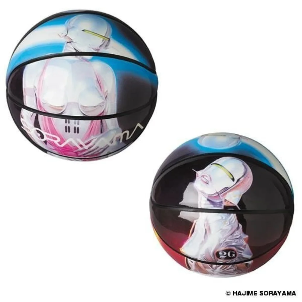 Artwork “Basketball 2G Medicom toy” from Hajime Sorayama - Dope  