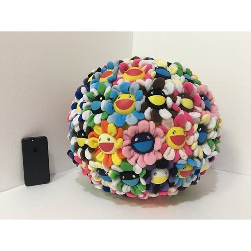 Huge “Flower cushion” XL (1.5 Meters) from Takashi Murakami - Dope! Gallery
