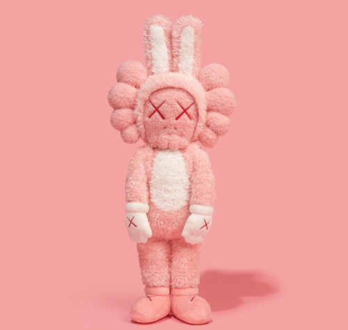 ArTToy: KAWS BFF Pink Plush · Art Toy Gama · Online Store Powered by  Storenvy