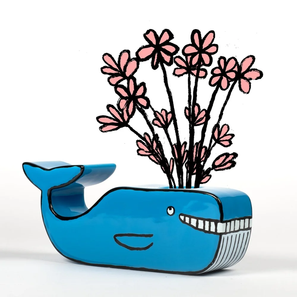 La Baleine by Jean Jullien, limited edtiion - Dope! Gallery