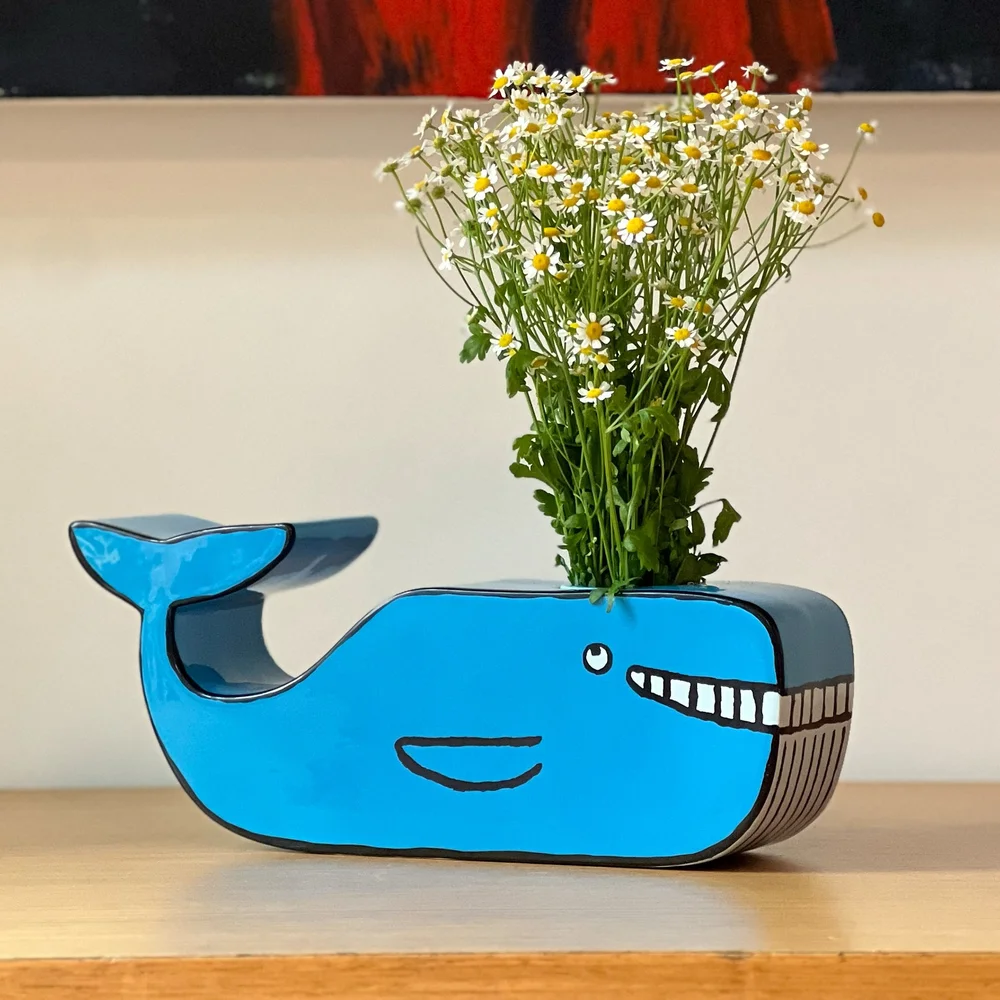 La Baleine by Jean Jullien, limited edtiion - Dope! Gallery