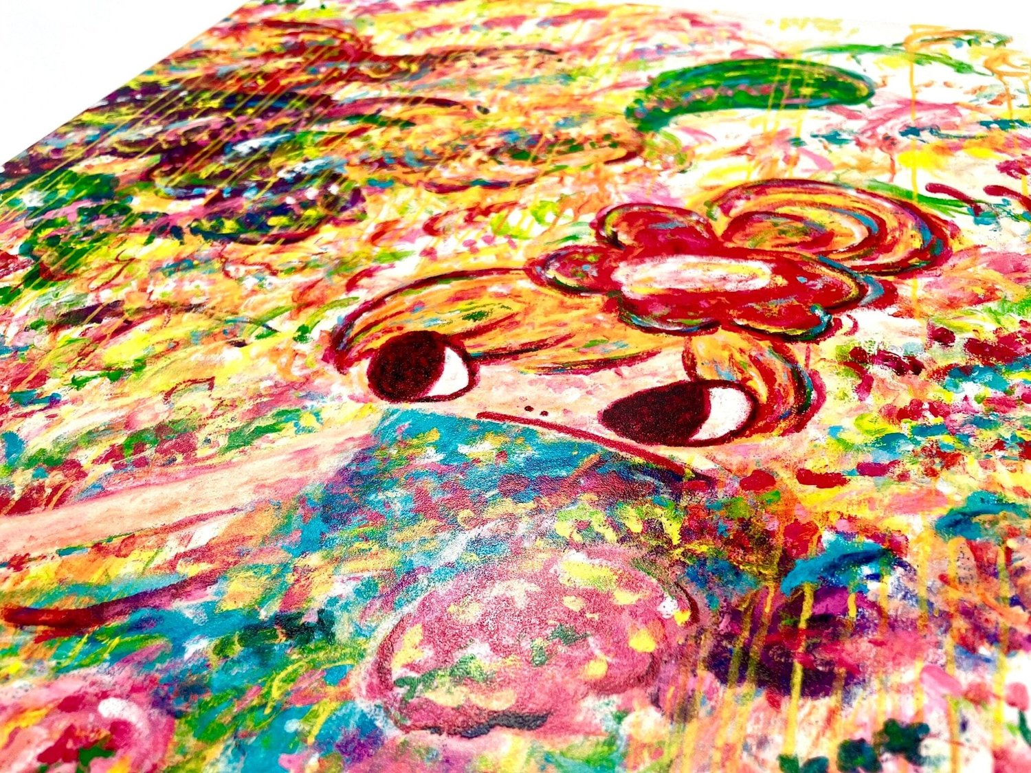 A time limited print by Ayako Rokkaku released in 2022 - Dope! Gallery