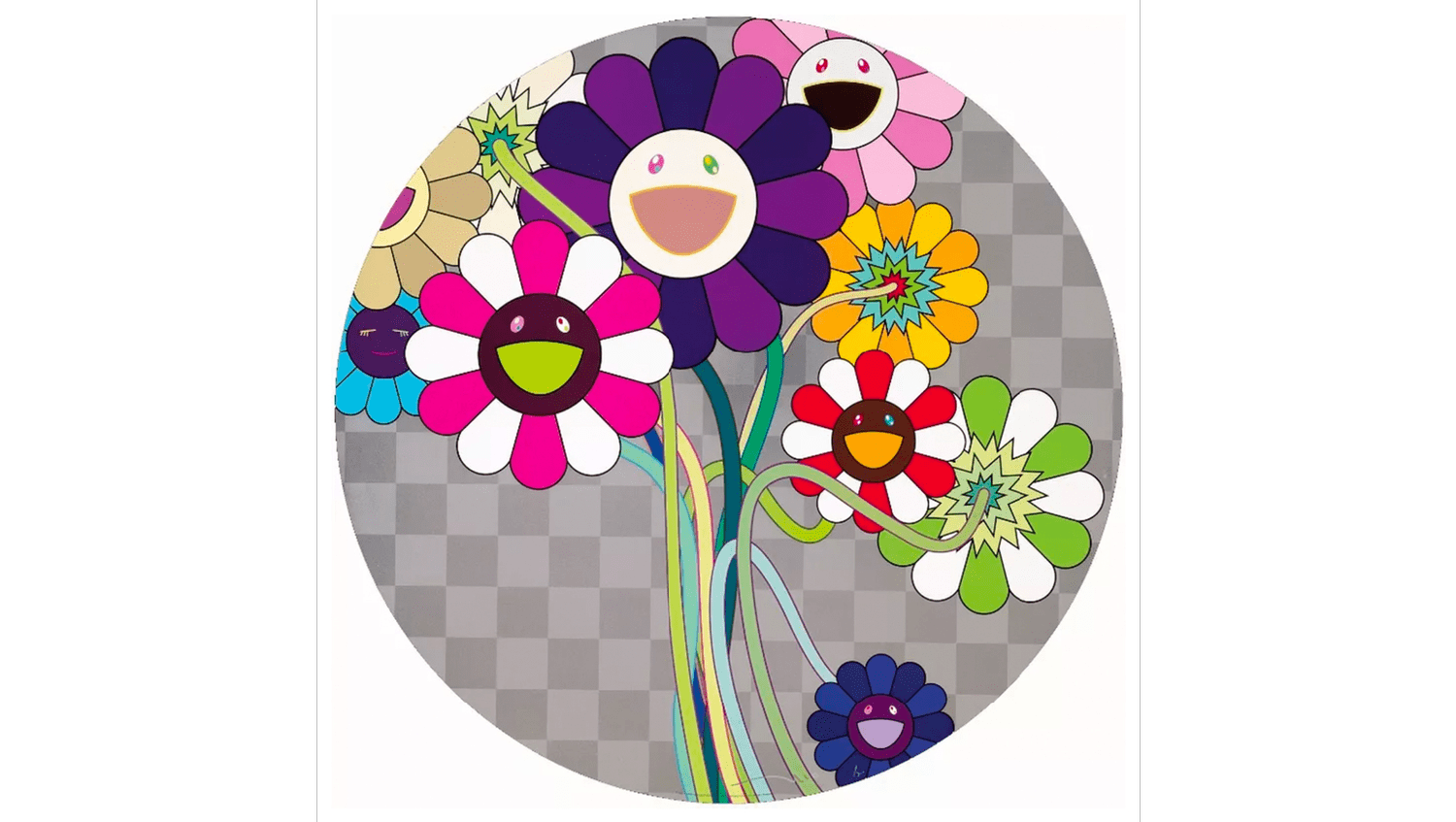 Takashi Murakami BURYING MY FACE IN THE FIELD OF FLOWER Dope! Gallery