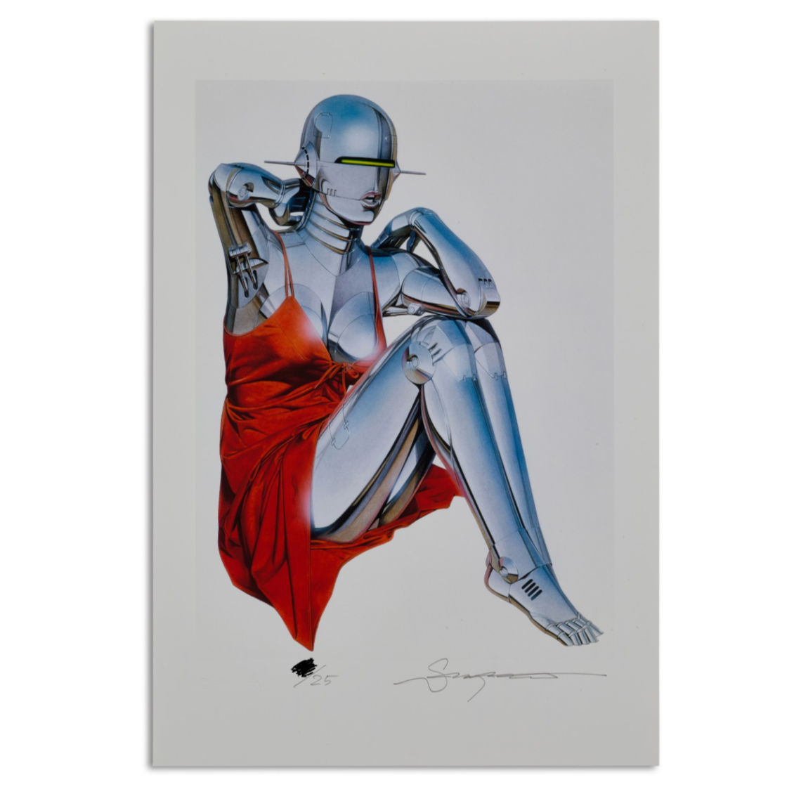 Hajime Sorayama | UNTITLED (RED DRESS)