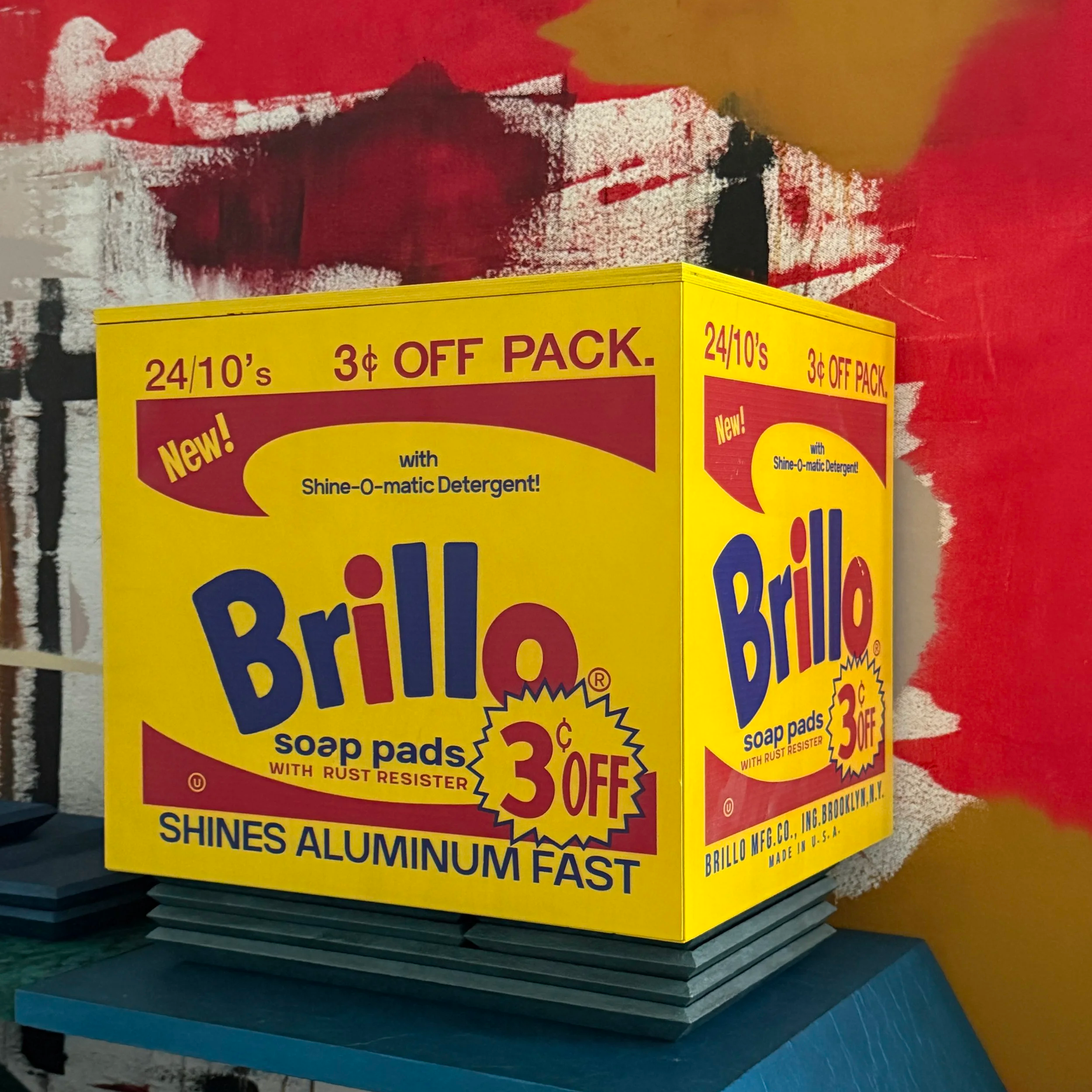 Andy Warhol | BRILLO BOX YELLOW (KIT)