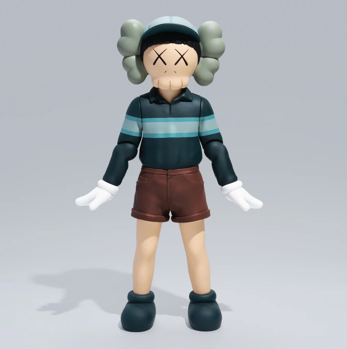 KAWS カウズ コンパニオン 3種セット ブラウン&グレー&ブラック COMPANION FLAYED OPEN EDITION ベアブリック BE@RBRICK KAWS COMPANION BROWN カウズコンパニオンブラウン\u0026ブラック