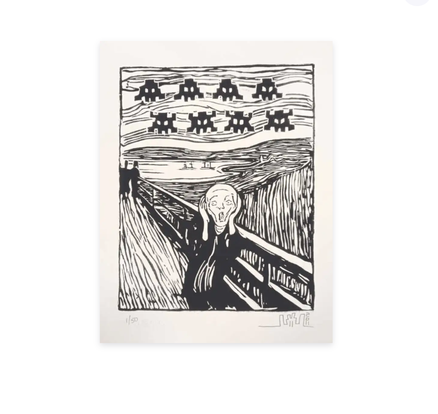 Invader | INVADED SCREAM (FRAMED)