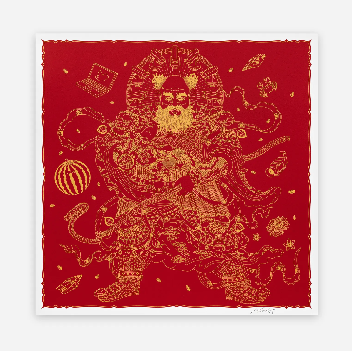 Ai Weiwei | GUARDIAN (RED)