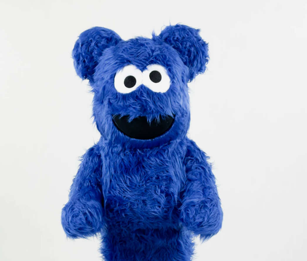 Be@rbrick | SESAME STREET COOKIE MONSTER COSTUME VER. 400%