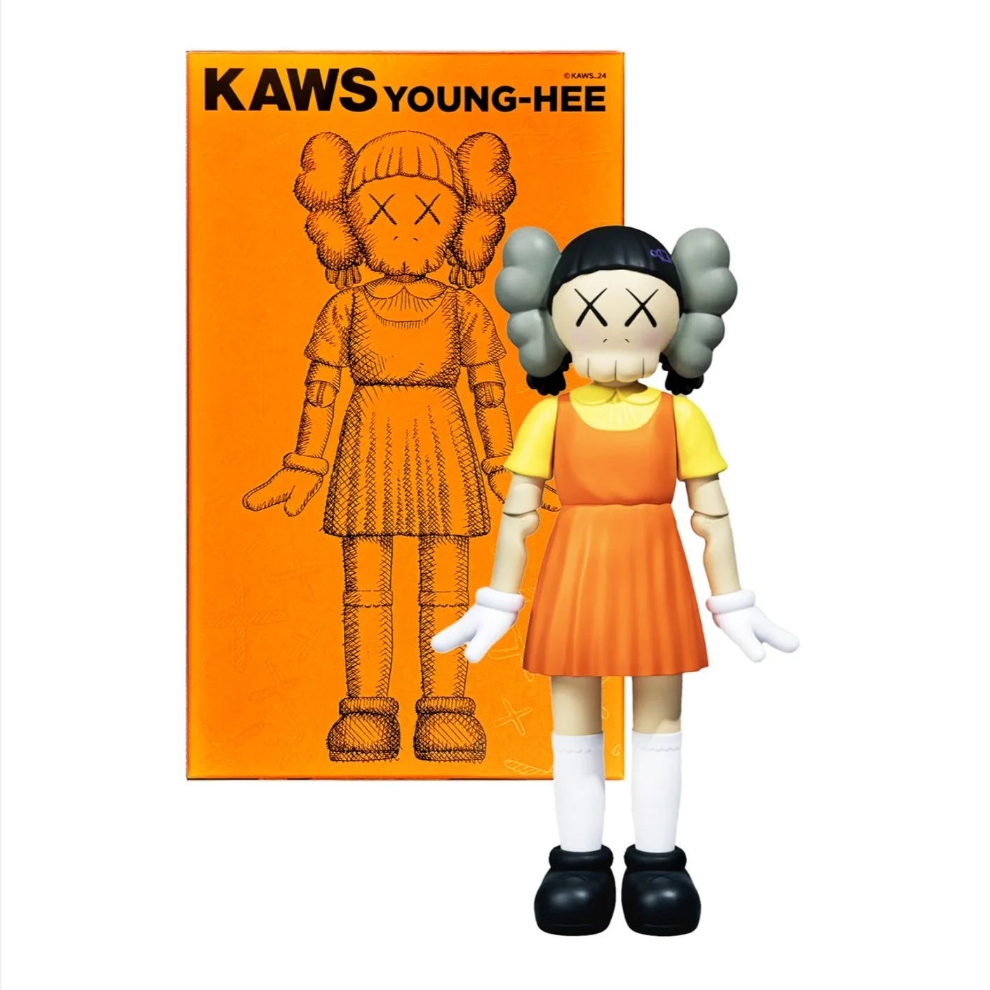 未開封】KAWS What Party open edition オレンジ KAWS What Party 