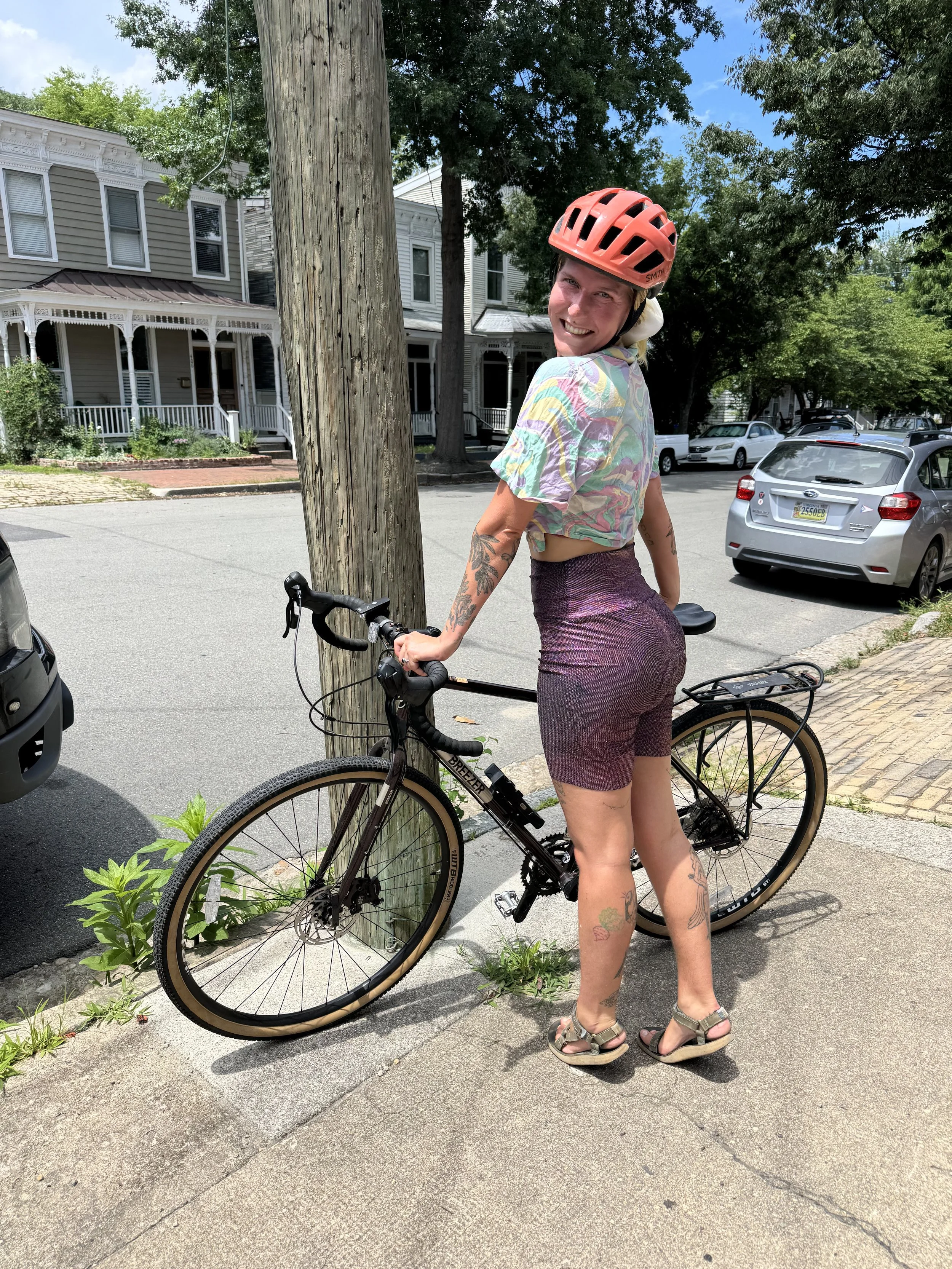 Upcycled Bike Shorts