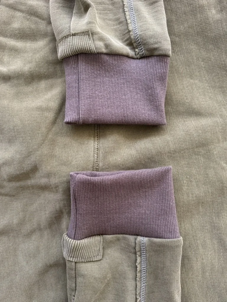 After_ Green Sweatshirt Cuff Replacements..jpeg