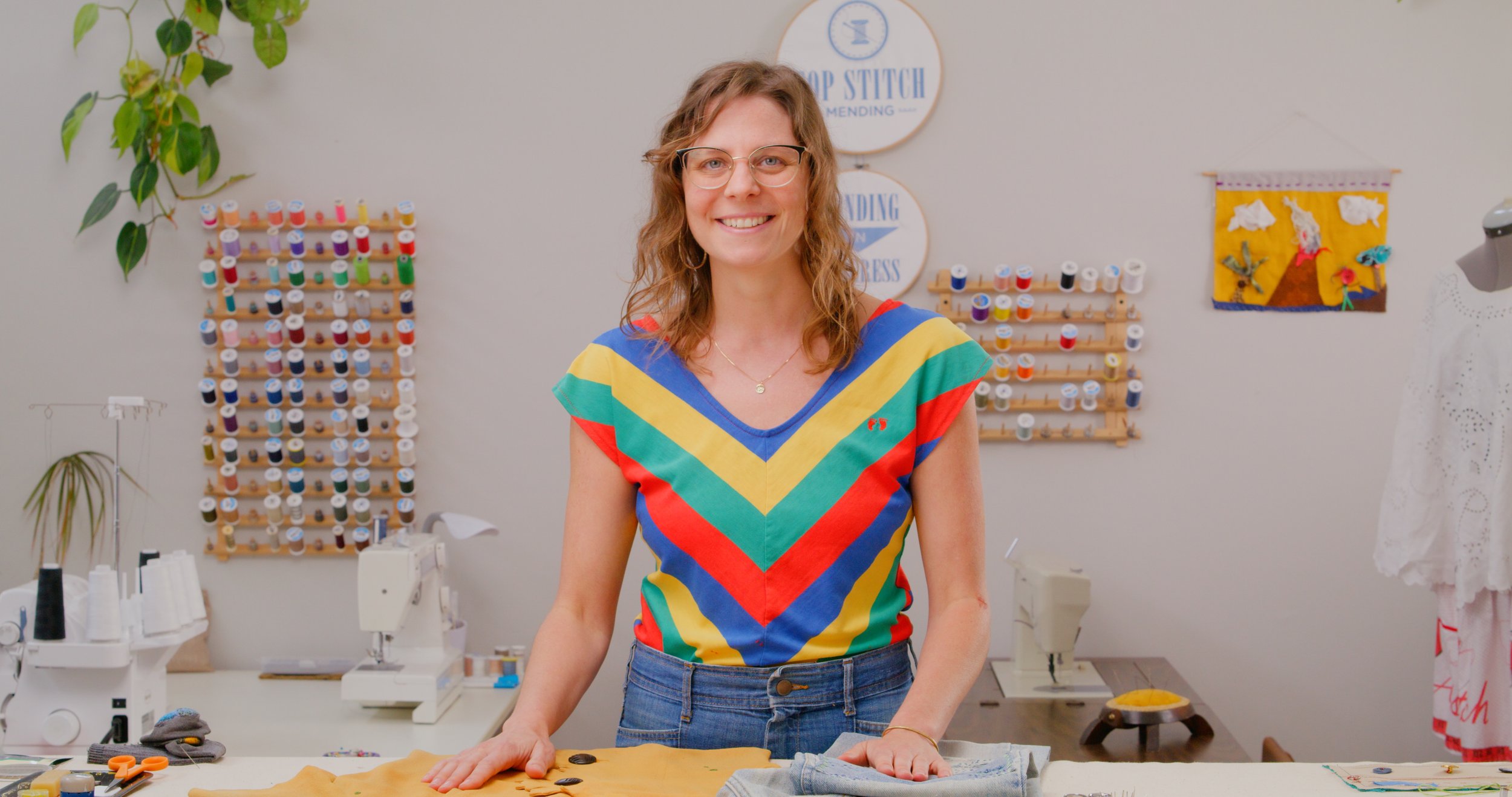 Online Course: Hand Sewing for Your Closet — Top Stitch Mending