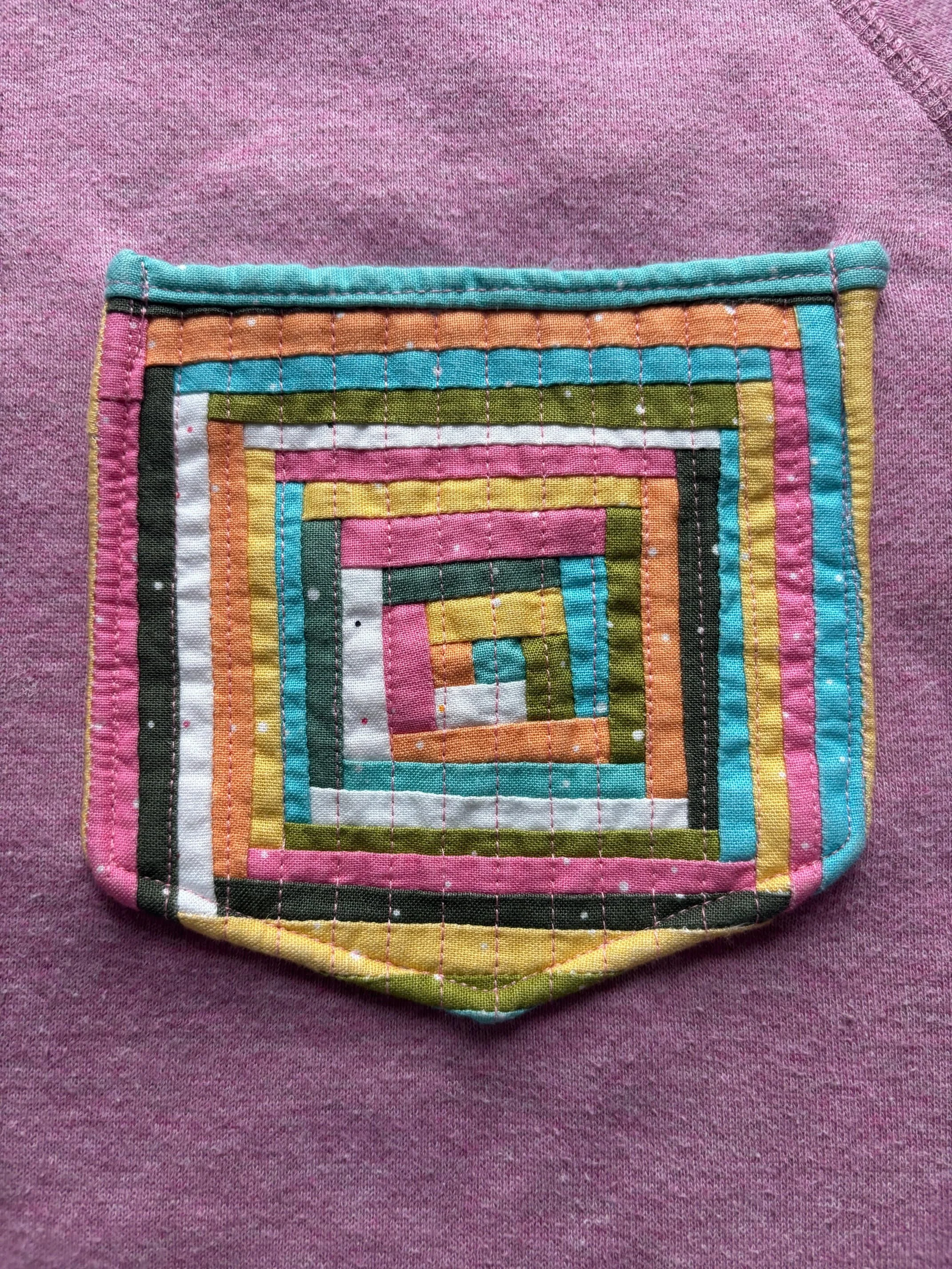 Quilt a Patch Pocket