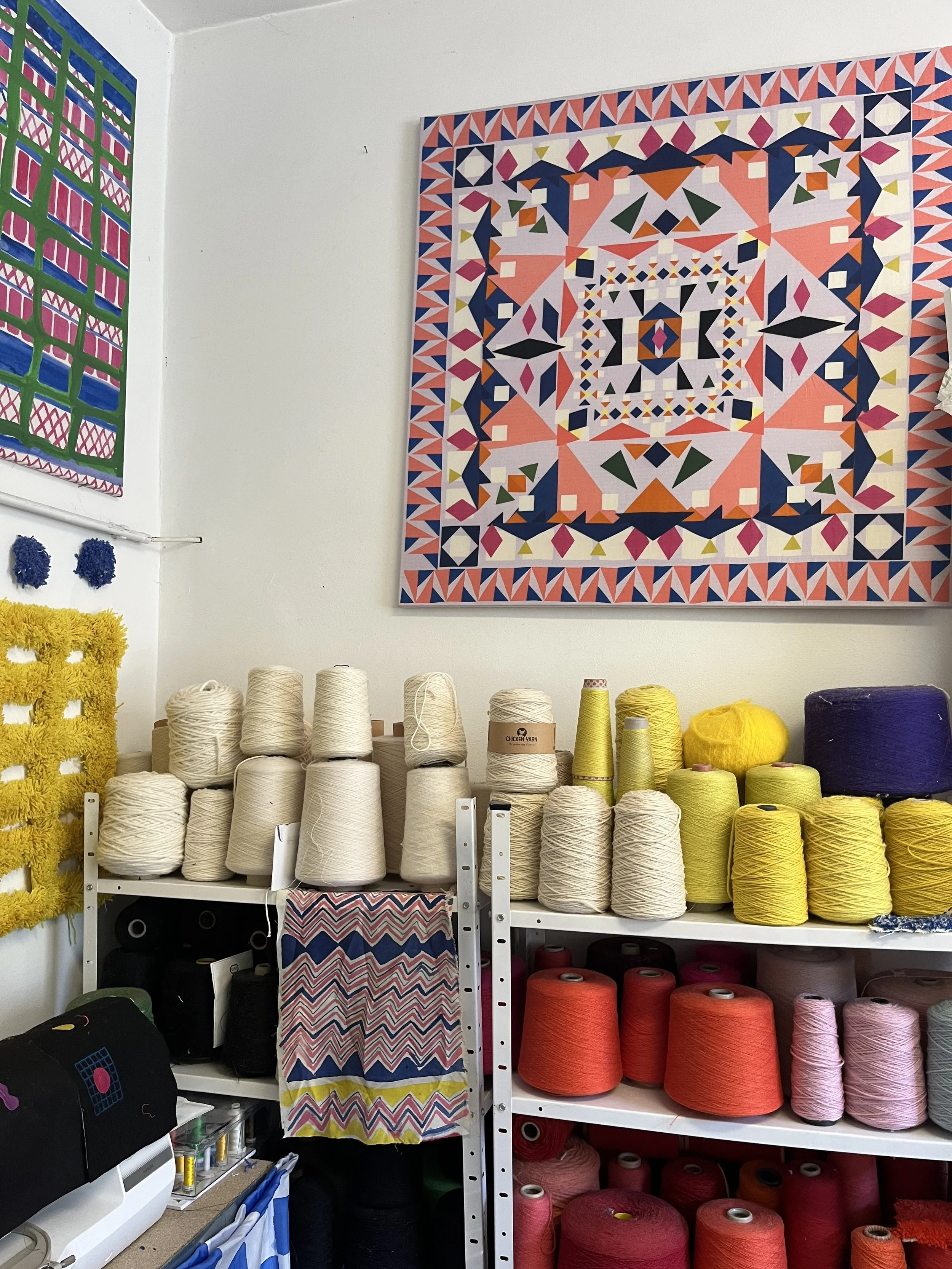 Textielkunst van Sara Plantefève-Castryck