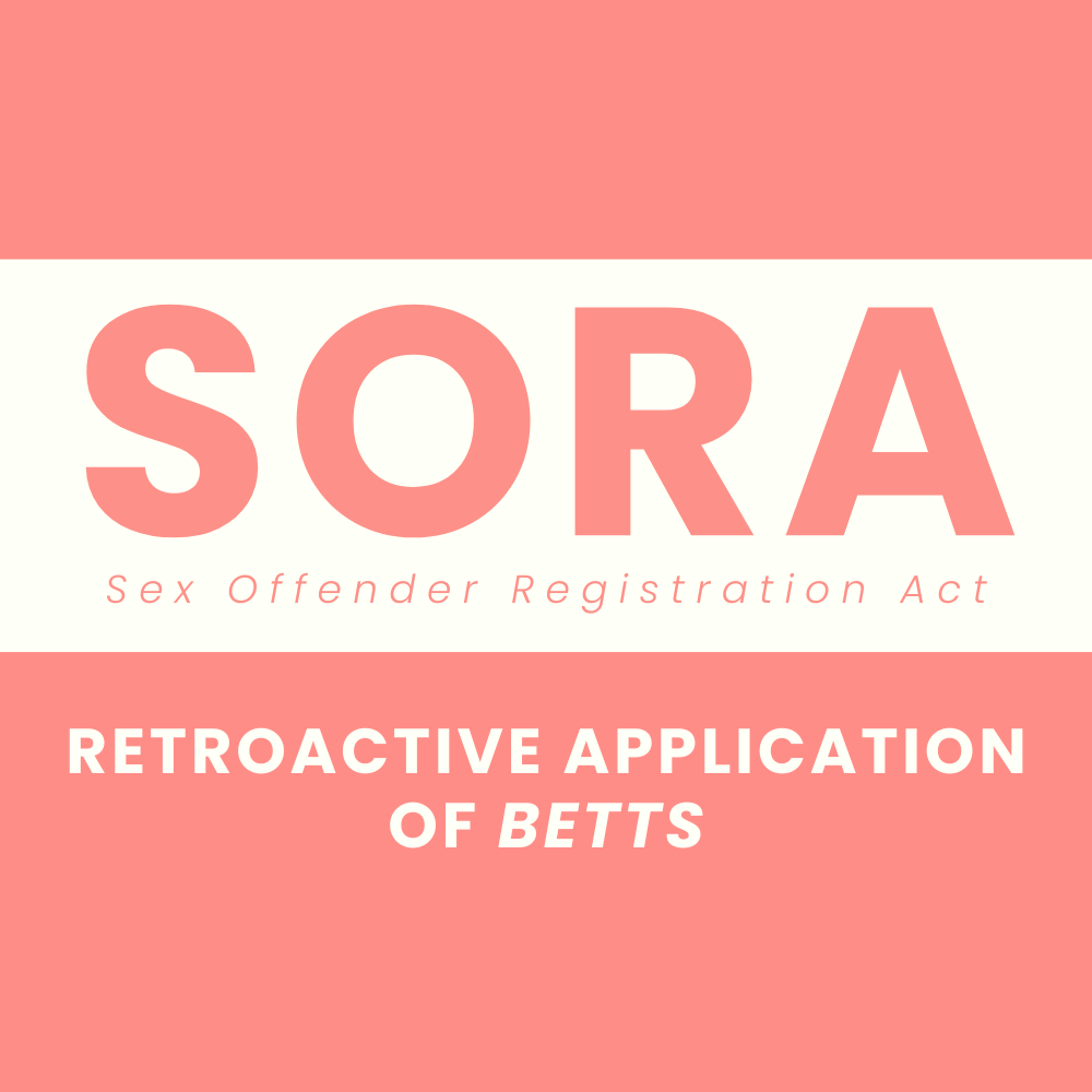 MSC: Betts Applies Retroactively To Convicted Sex Offenders On Collateral Review