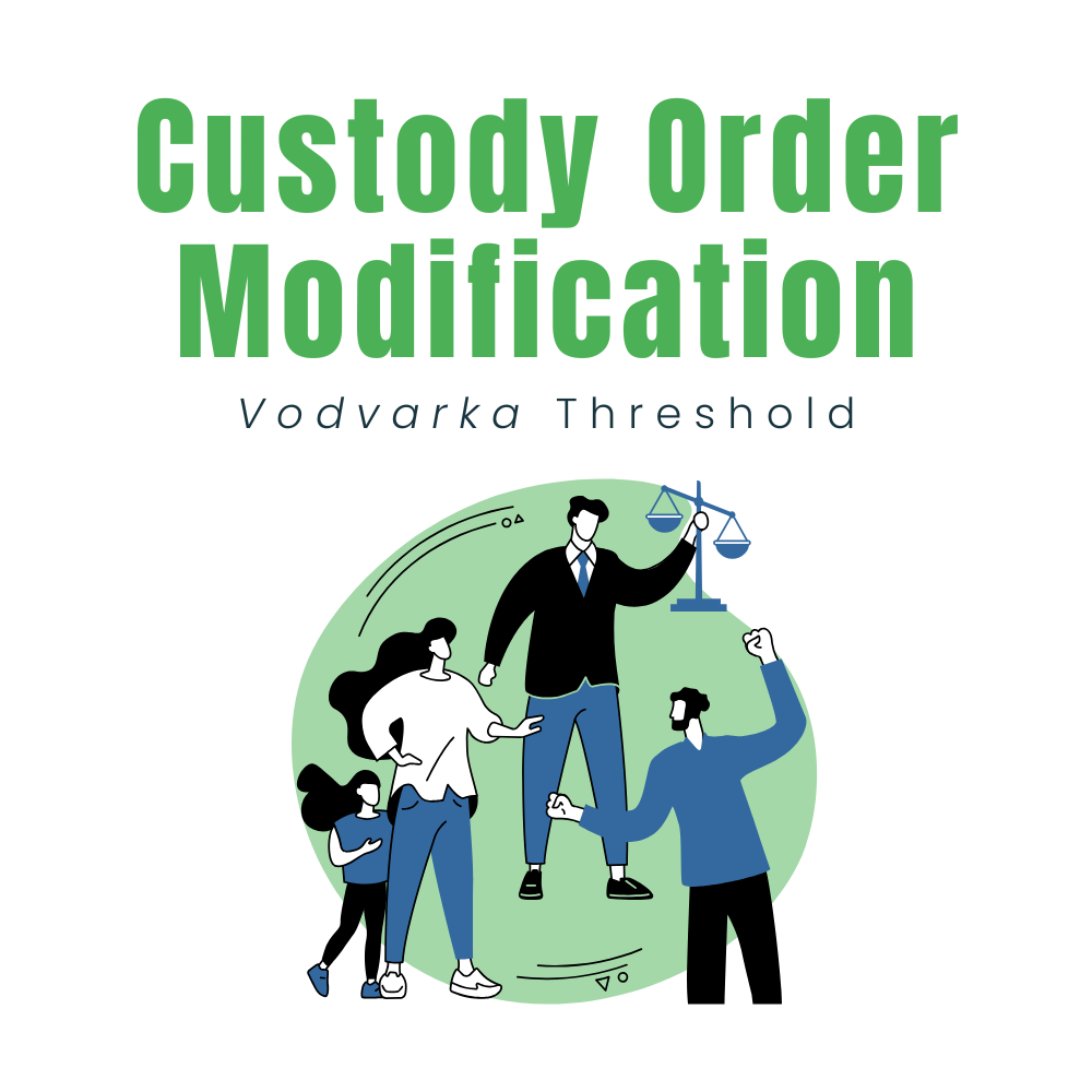 Vodvarka Threshold Not Met: Trial Court Correctly Denied Father’s Request To Modify Custody Order
