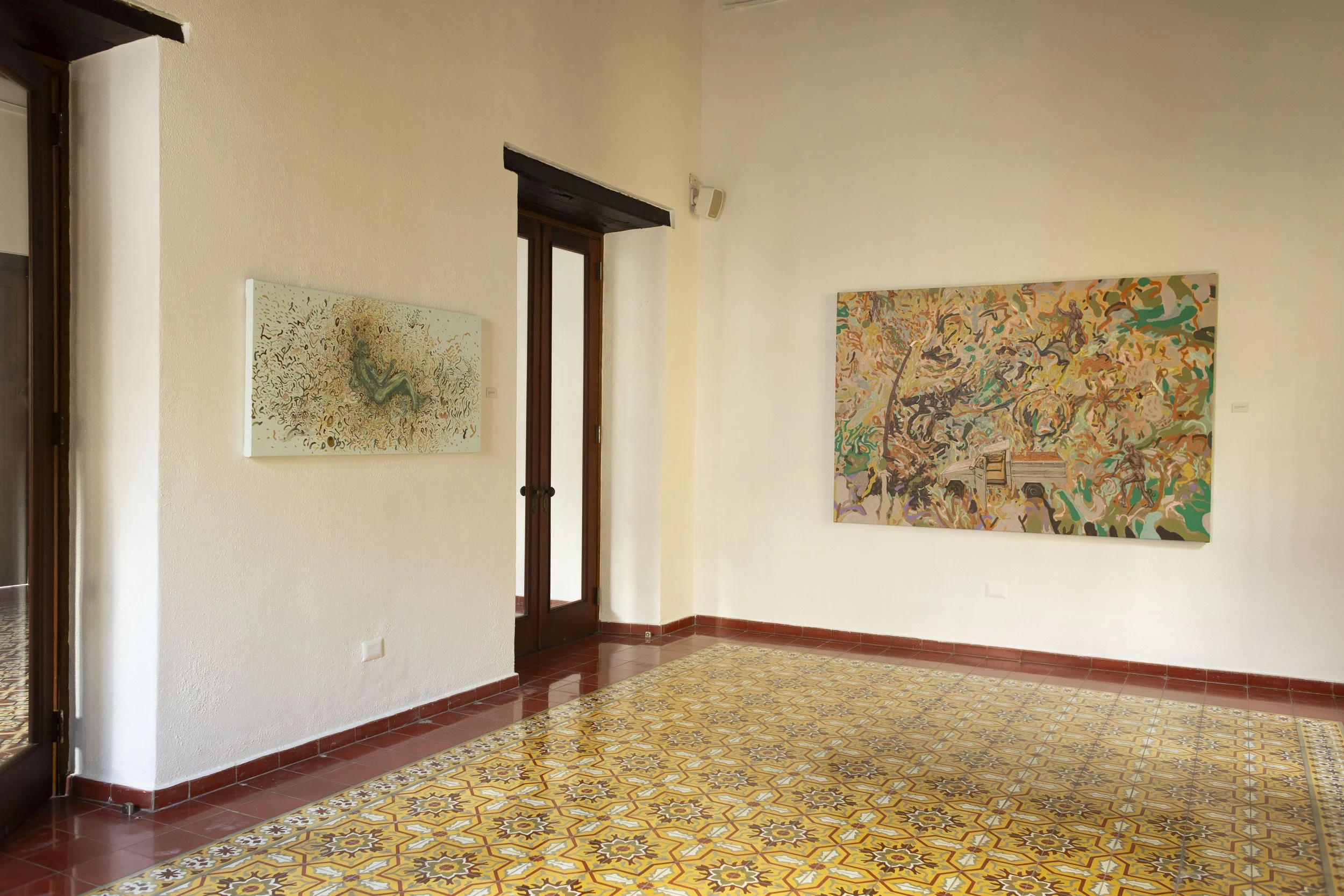 "Hubo que sacar al laurel para que entrara el almácigo" 
Museo Fernando Peña Defilló
Curaduría Rab Messina