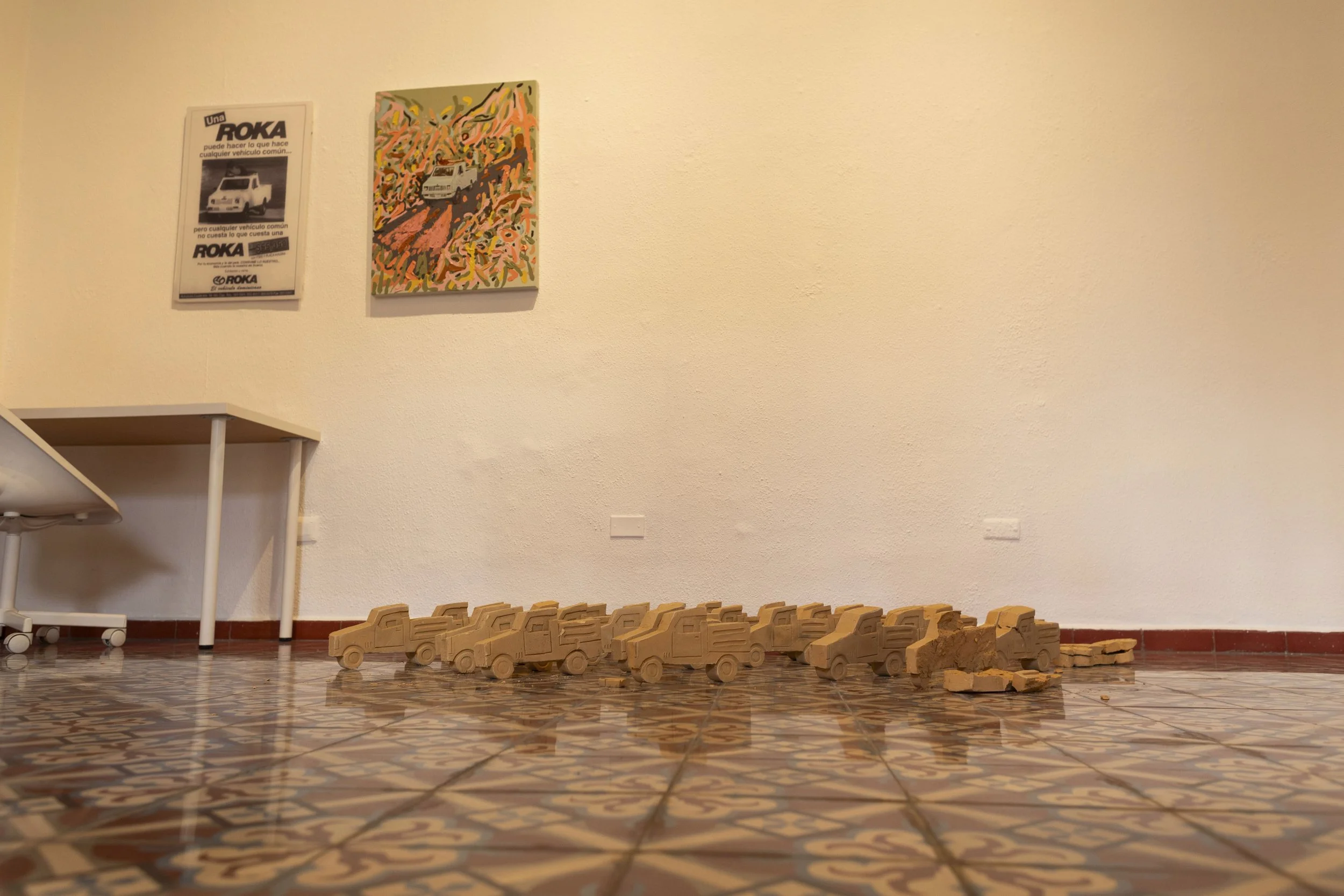 "Hubo que sacar al laurel para que entrara el almácigo" 
Museo Fernando Peña Defilló
Curaduría Rab Messina