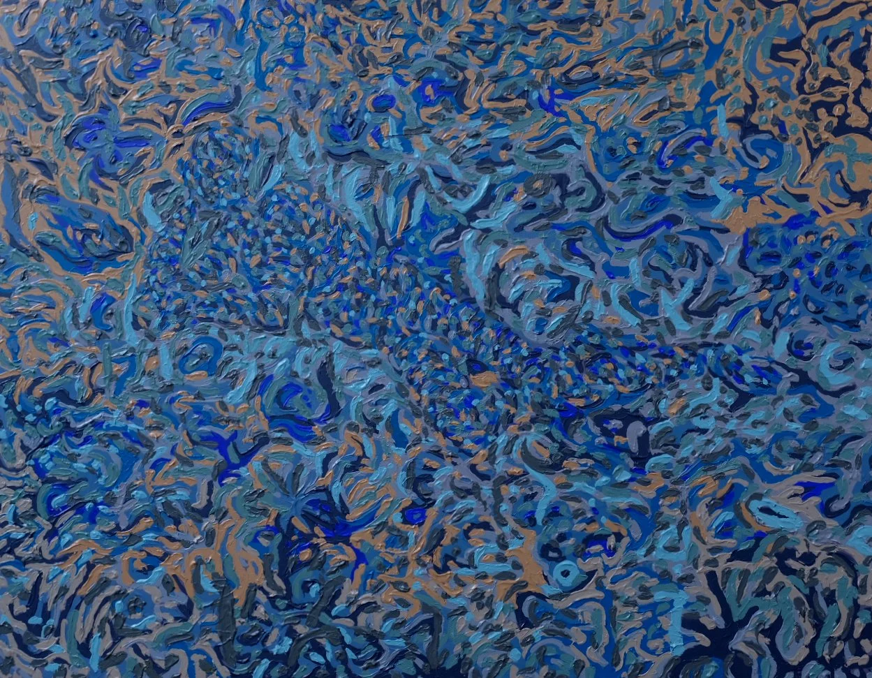 "Luego de los resultados" 2025
Colección Privada
55" x 45"
Acrílica sobre lienzo