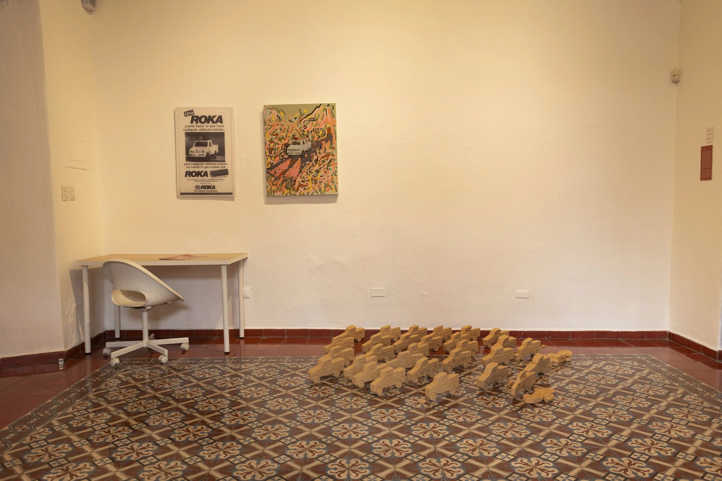 "Hubo que sacar al laurel para que entrara el almácigo" 
Museo Fernando Peña Defilló
Curaduría Rab Messina