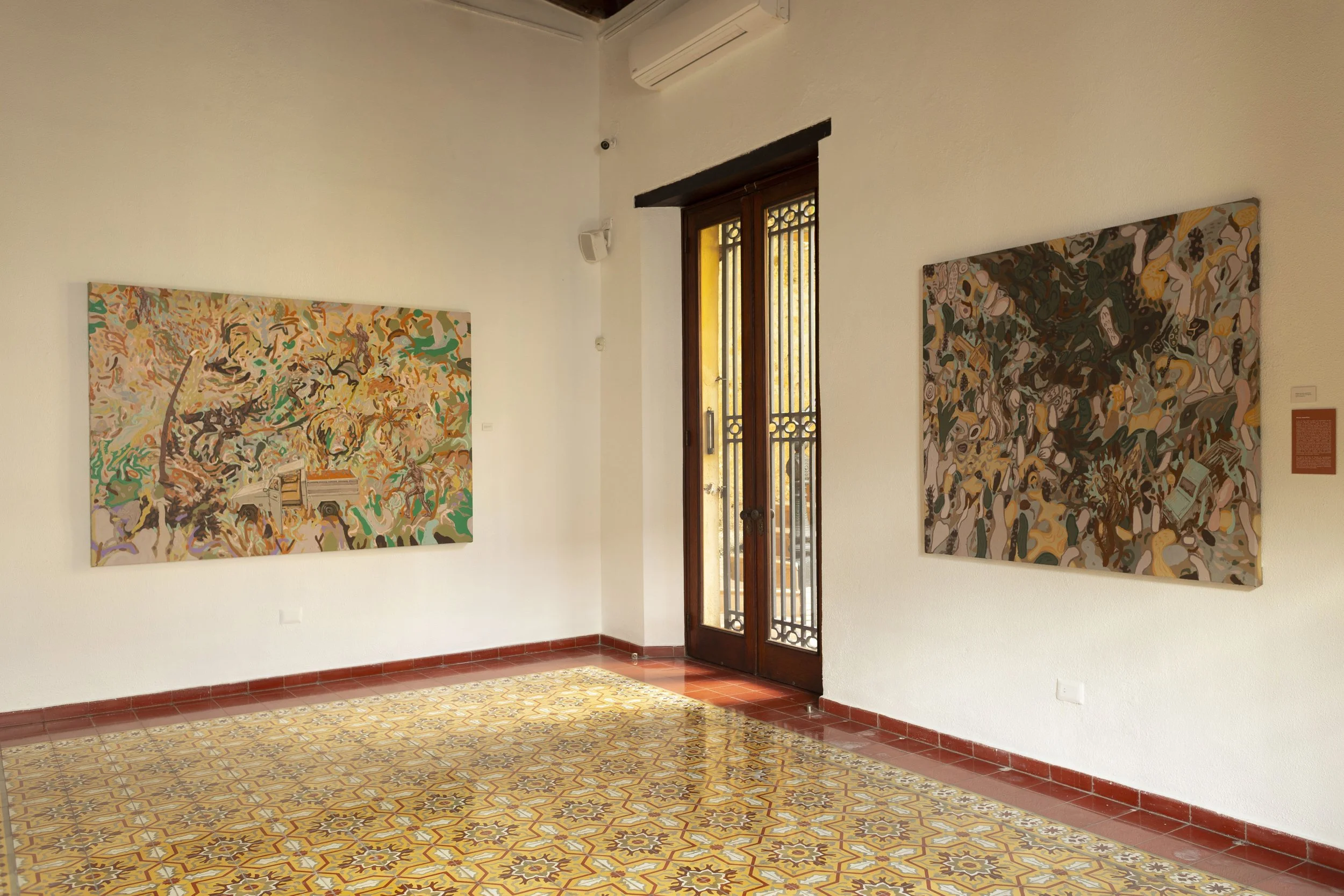 "Hubo que sacar al laurel para que entrara el almácigo" 
Museo Fernando Peña Defilló
Curaduría Rab Messina