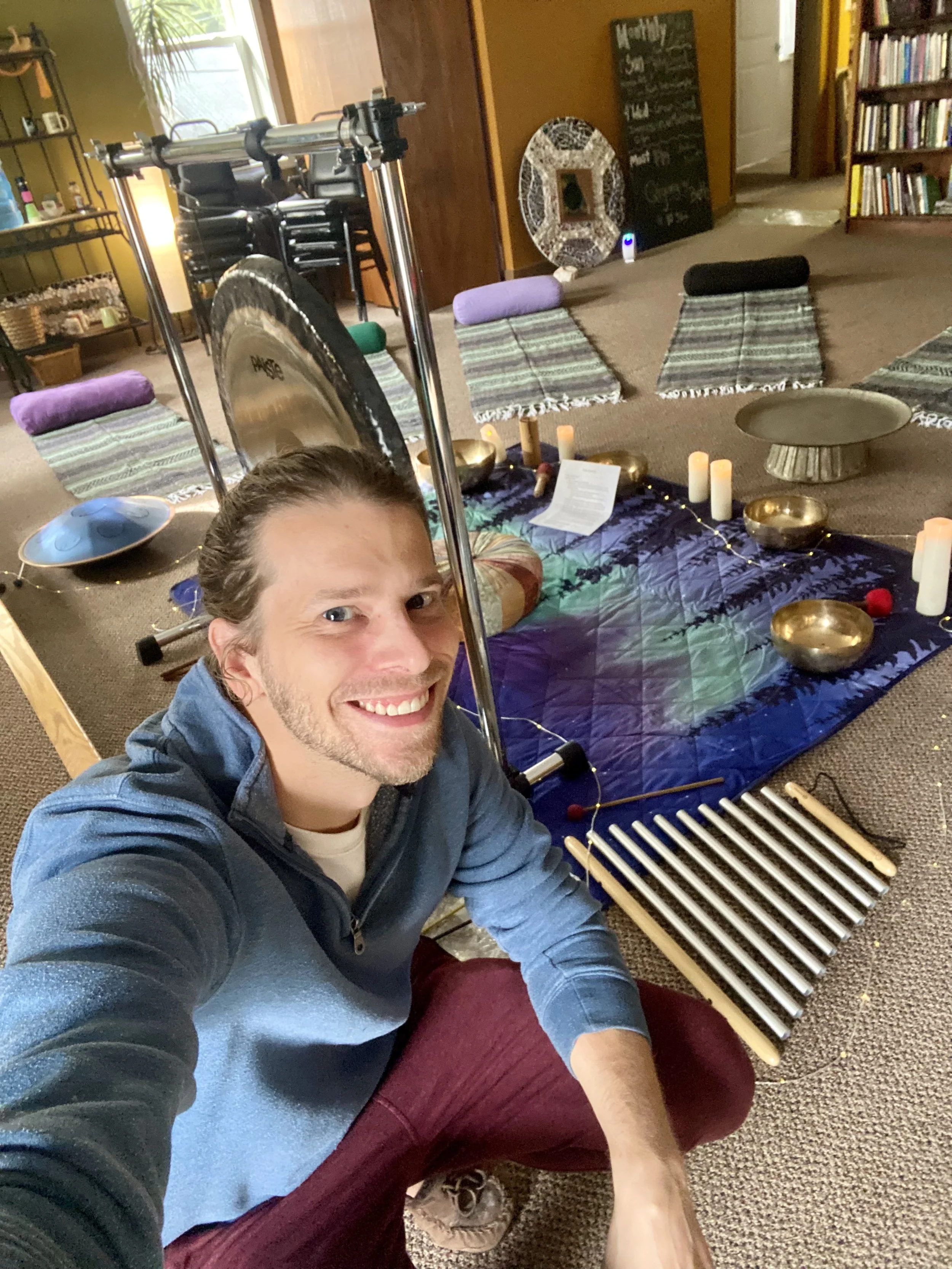 Matthew Kramer — Certified Sound Therapist and experiential facilitator, Mechanicsburg PA