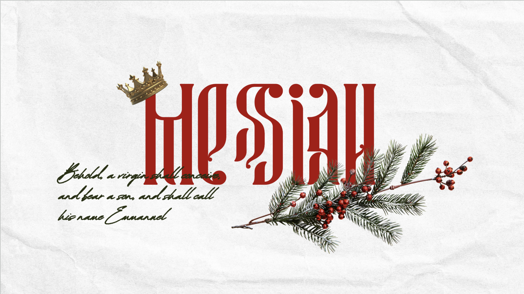 Messiah | Part 3: God in the Flesh Will Come Again