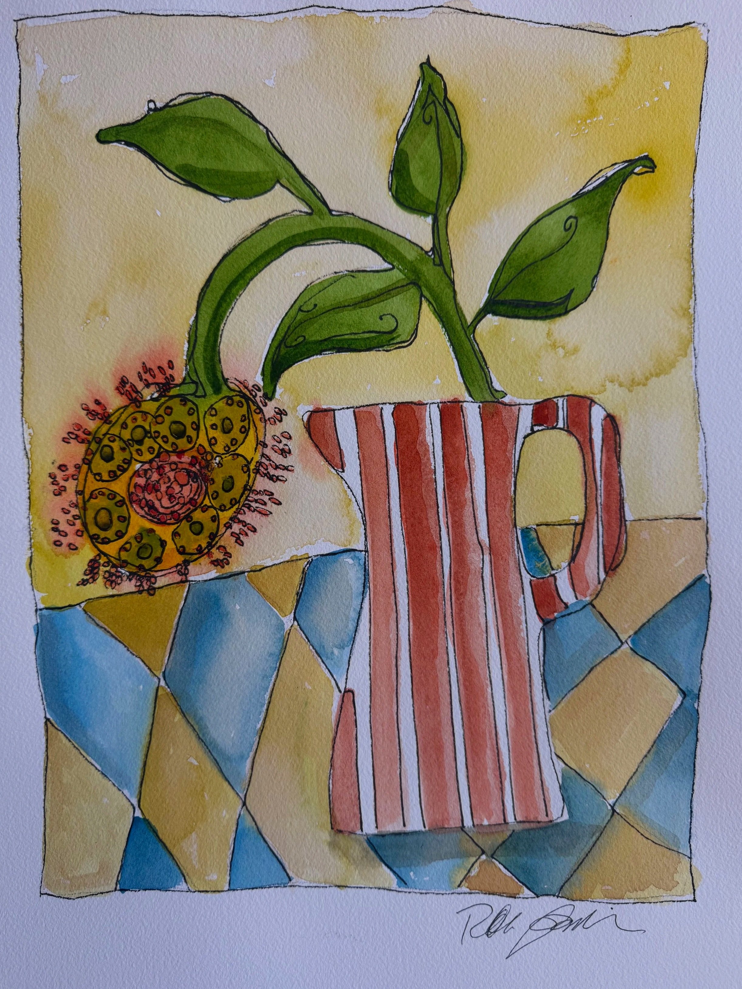 Sunday Super  SIZE:              COST (unframed) $100