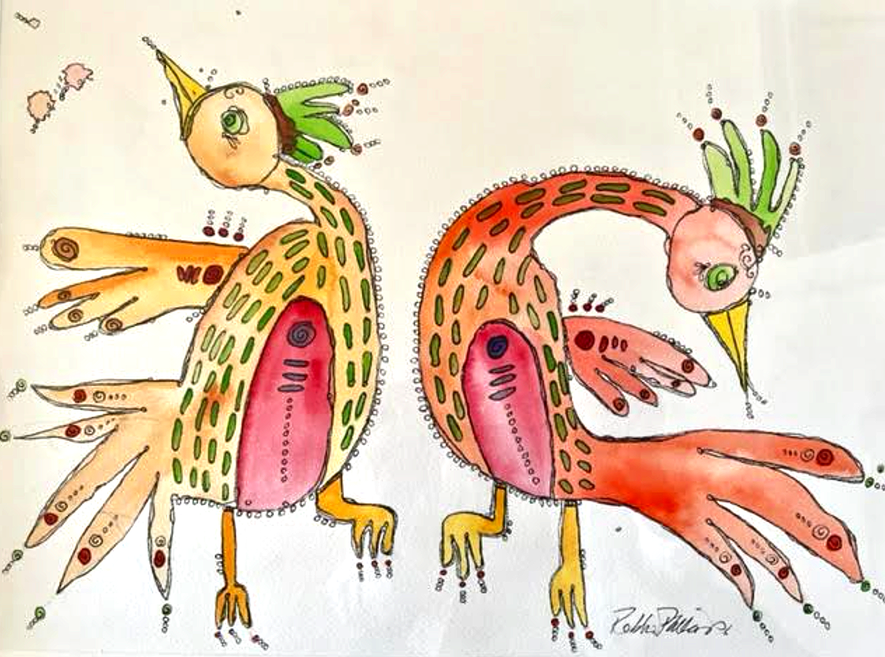 Same but different. FRAMED 23 x 19 $1250 SOLD