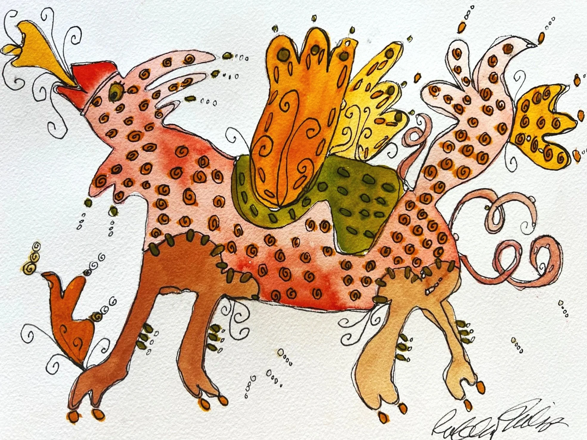 Joyful Noise Framed 12x18 $1500 SOLD