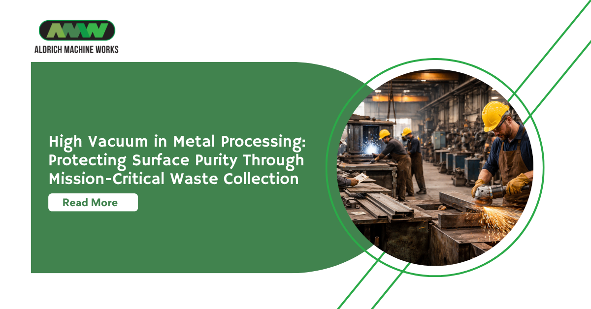High Vacuum in Metal Processing: Protecting Surface Purity Through Mission-Critical Waste Collection
